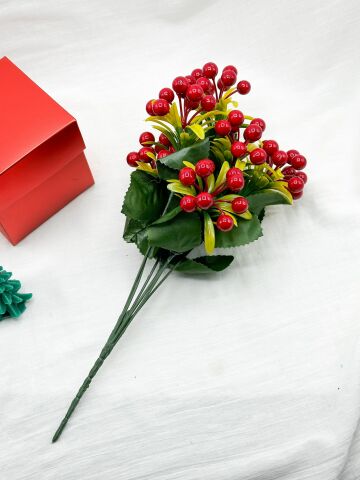 Yapay Çiçek Kokina Demeti(38 cm)