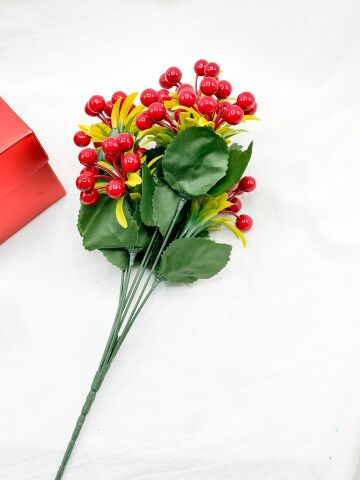 Yapay Çiçek Kokina Demeti(38 cm)