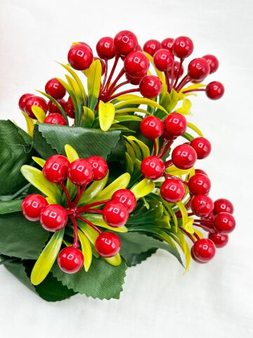 Yapay Çiçek Kokina Demeti(38 cm)