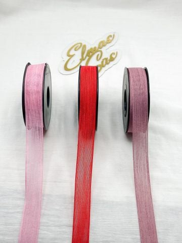 Nopel Keten Kurdele (2.5 cm 20 mt) Gül Kurusu