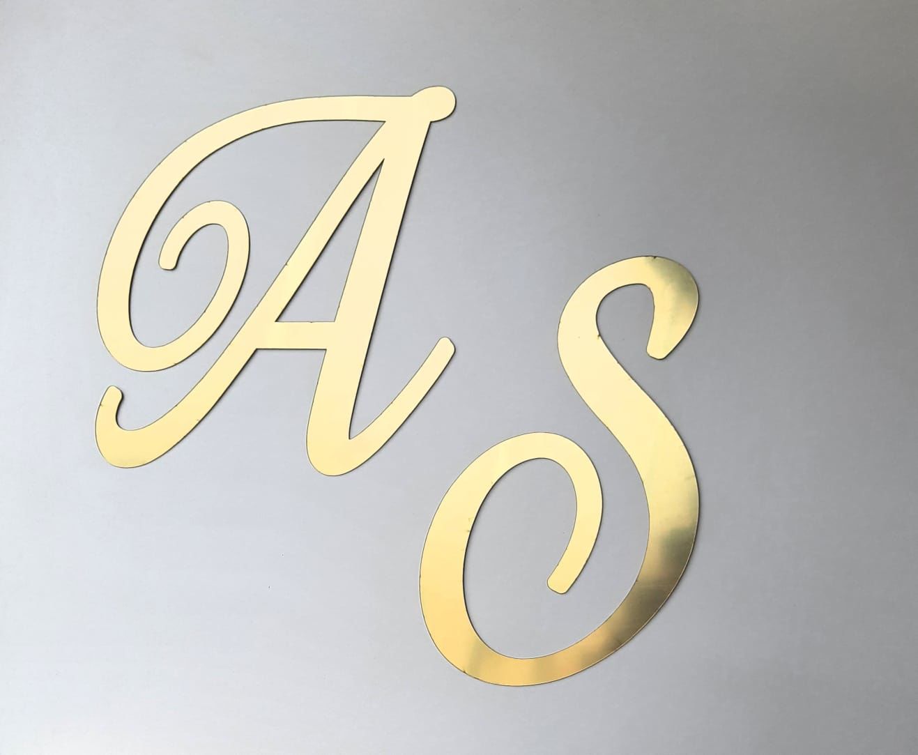 Çift Harf Pleksi 30cm