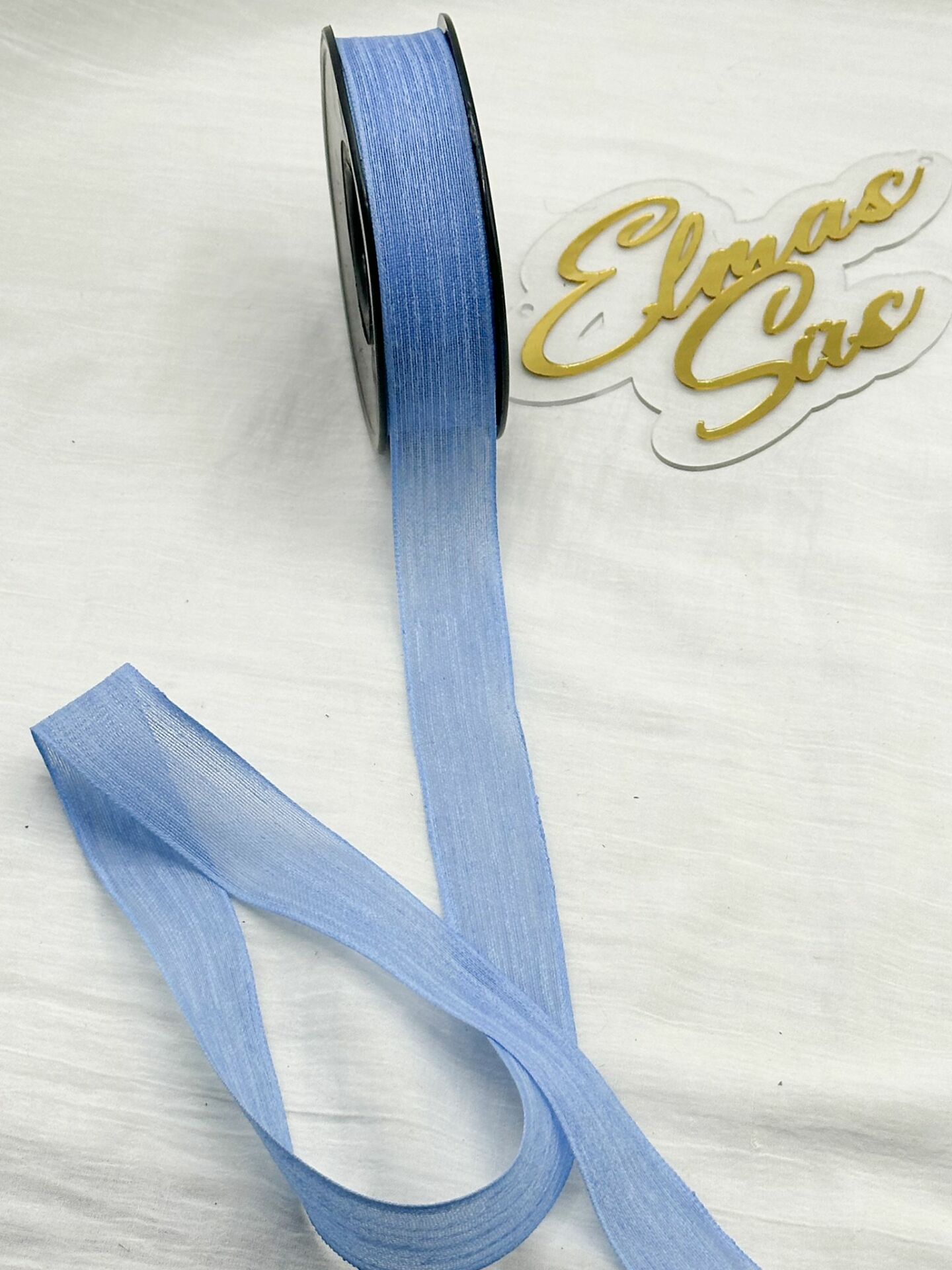 Nopel Keten Kurdele (2.5 cm 20 mt) Koyu Mavi