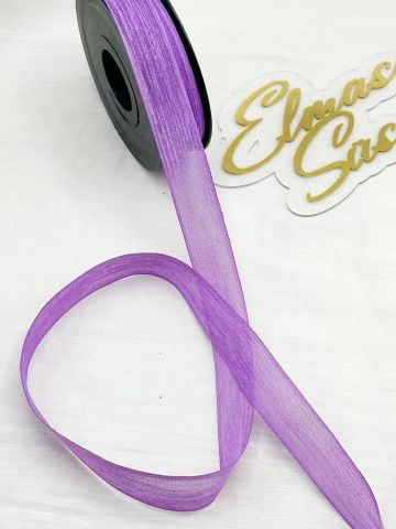 Nopel Keten Kurdele (2.5 cm 20 mt) koyu lila