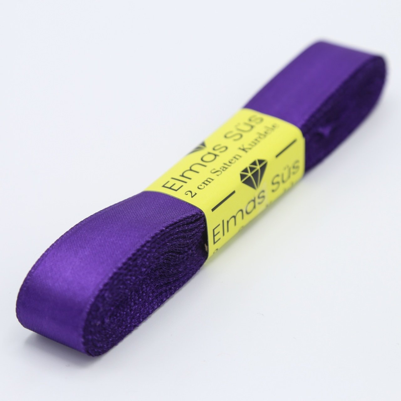 Saten Kurdele 2cm Mürdüm