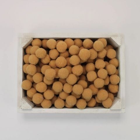 Peluş Ponpon Kahverengi