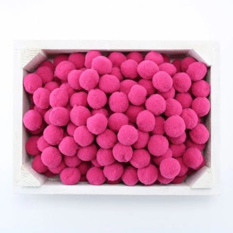 Peluş Ponpon Fuşya