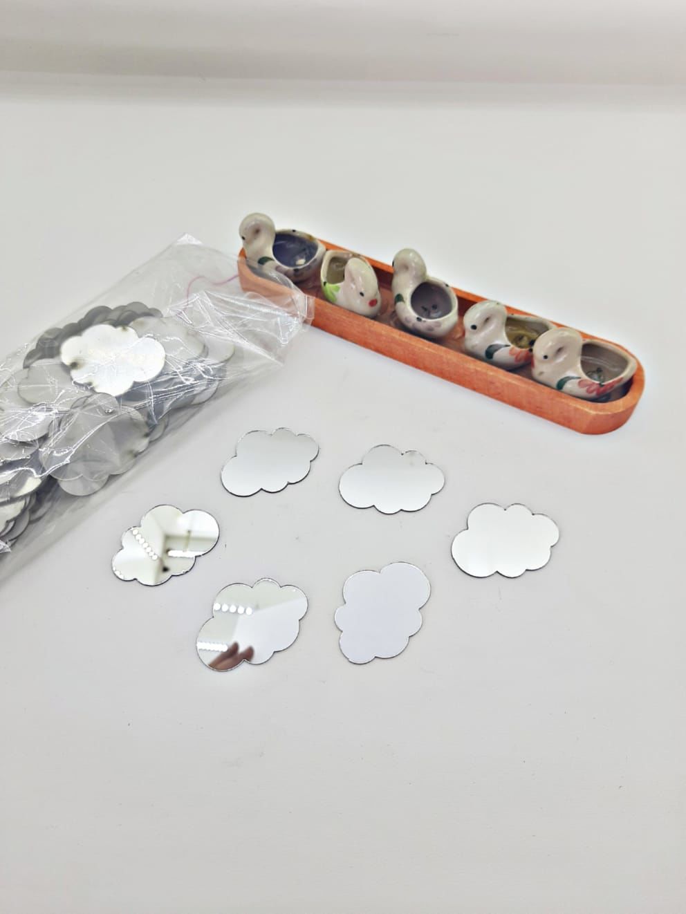 Bulut Pleksi 3cm Gümüş