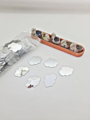 Bulut Pleksi 3cm Gümüş