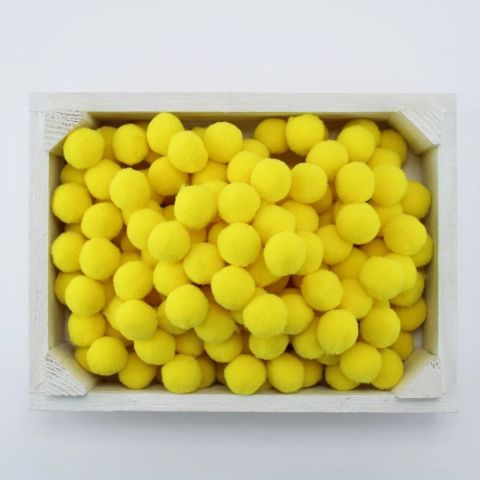 Peluş Ponpon Sarı