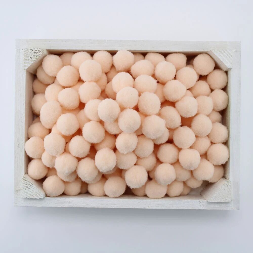 Peluş Ponpon Somon