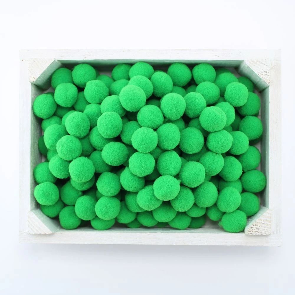 Peluş Ponpon Yeşil