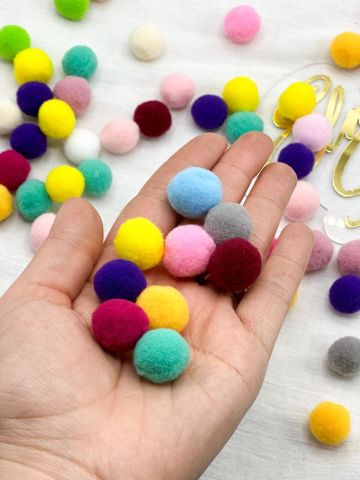 Peluş Ponpon Karışık