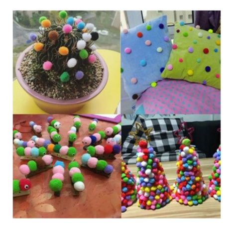 Peluş Ponpon Karışık
