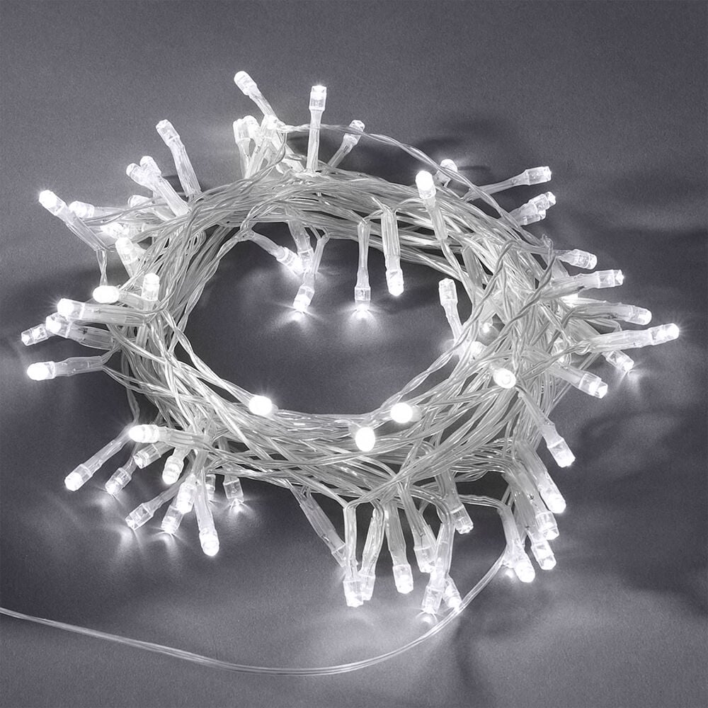 Klasik Model Dekoratif Led Işık 10 Metre Beyaz