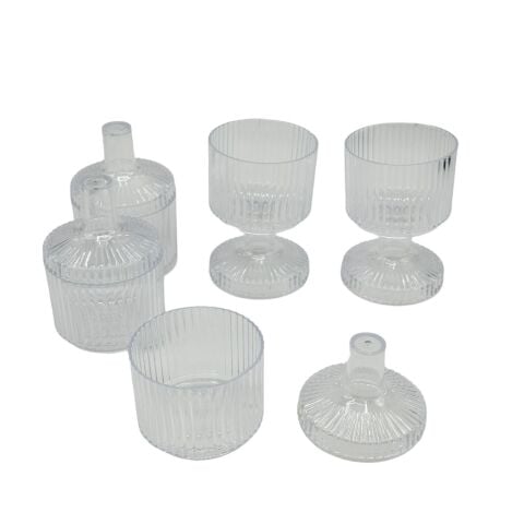 Kadeh Mika Şekerlik  10 adet