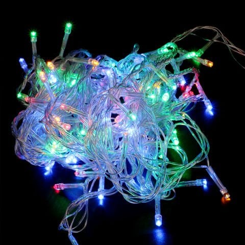Klasik Model Dekoratif Led Işık 10 Metre Renkli