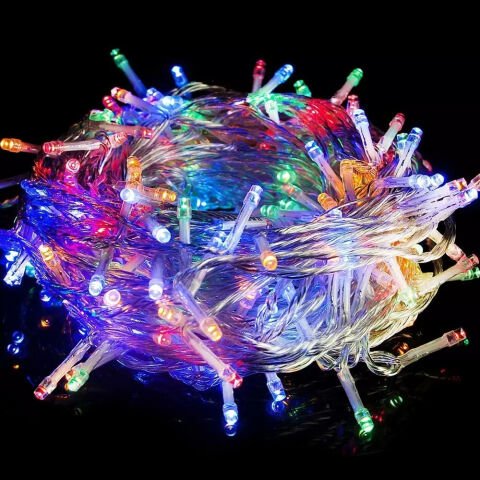 Klasik Model Dekoratif Led Işık 10 Metre Renkli