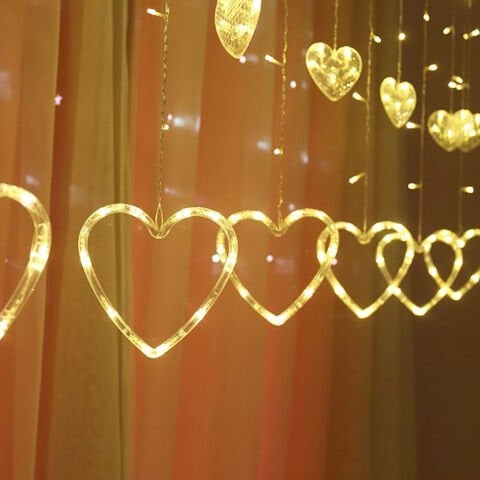 Kalp Dekoratif Led Işık