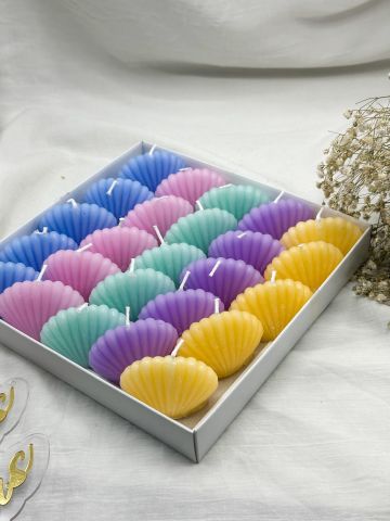 Karışık İstiridye Mum (25 adet )