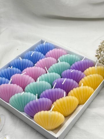 Karışık İstiridye Mum (25 adet )