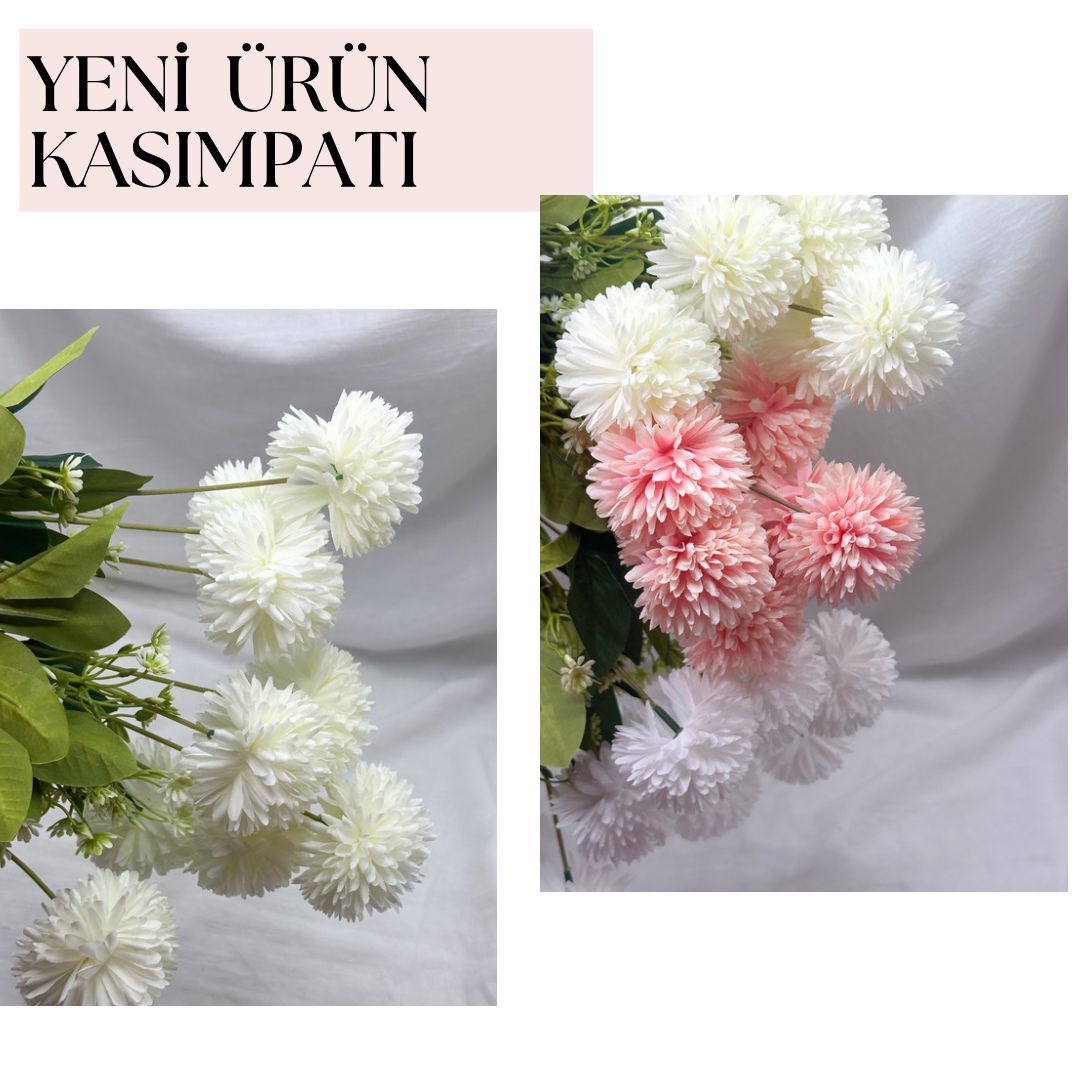Yapay Kasımpatı Çiçek (9lu)