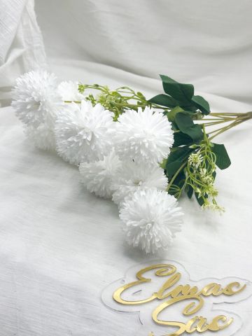 Yapay Kasımpatı Çiçek (9lu) Beyaz