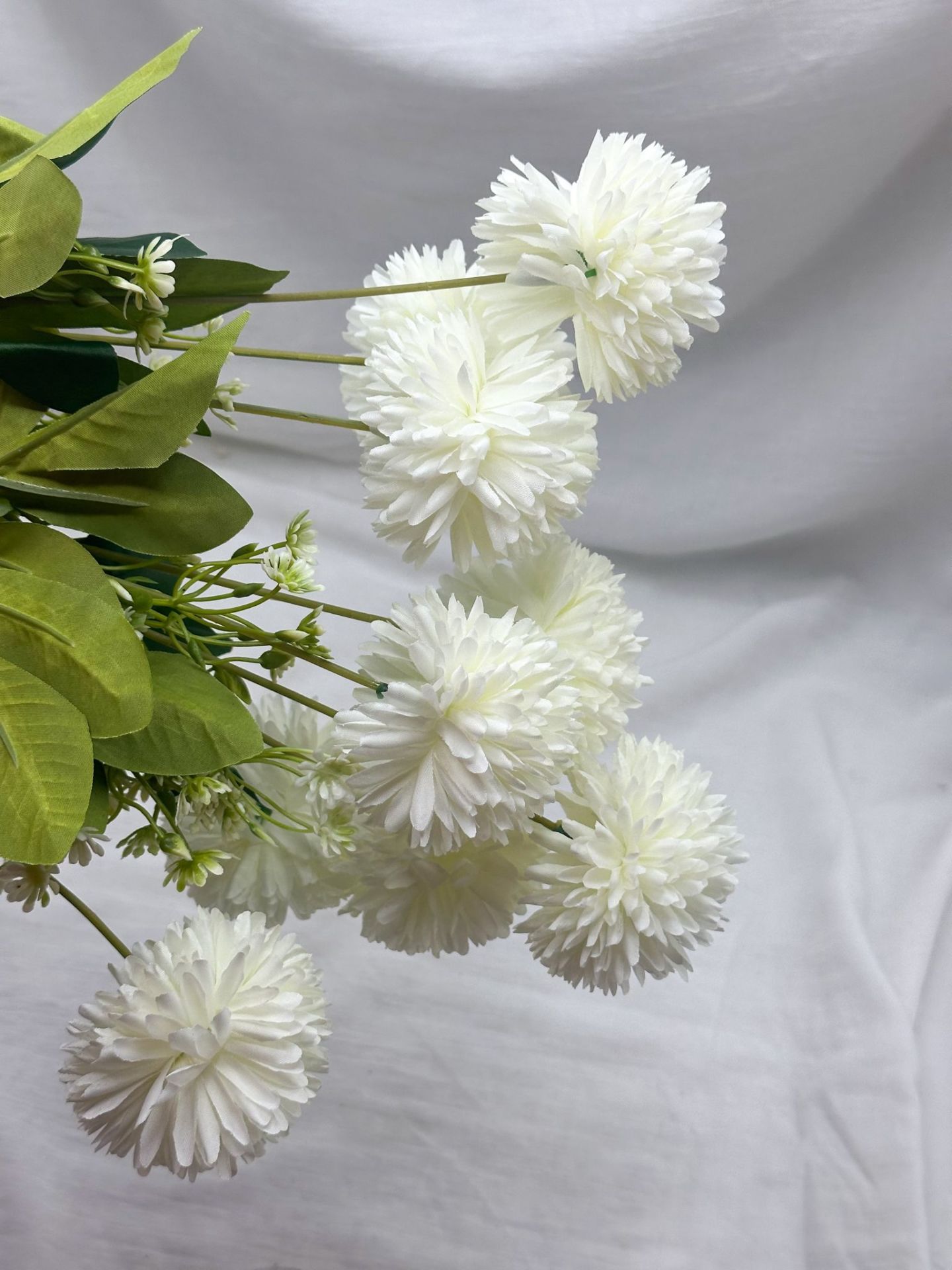 Yapay Kasımpatı Çiçek (9lu) Krem