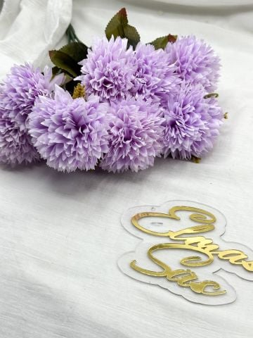 Yapay Kasımpatı Çiçek (9lu) Lila
