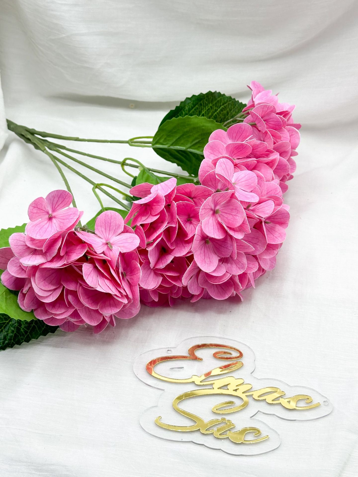 Islak  Yapay Ortanca Fuşya