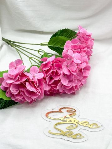 Islak  Yapay Ortanca Fuşya