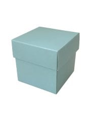 Renkli Karton Kutu (5x5cm) 50 adet Mavi