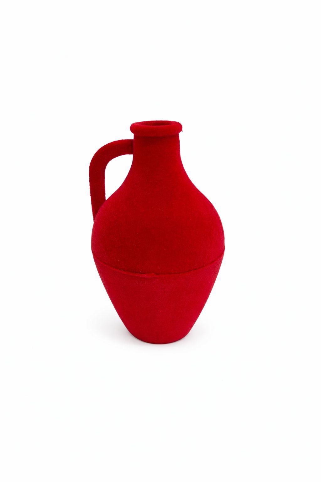 Hediyelik Kutu Testi Flok Kaplama (24lü) Kırmızı