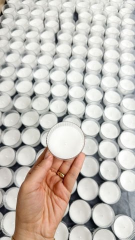 Mika Şekerlik Mum 150 adet