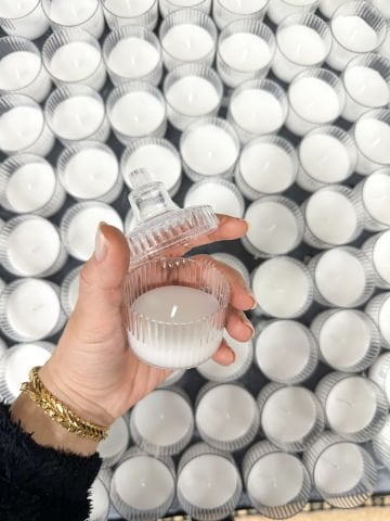 Mika Şekerlik Mum 150 adet