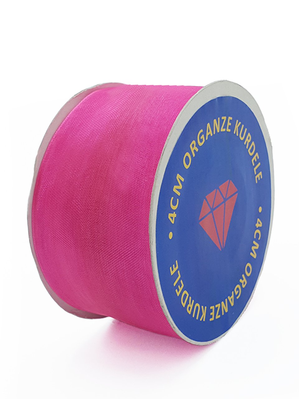 Organze Kurdele 4cm Fuşya