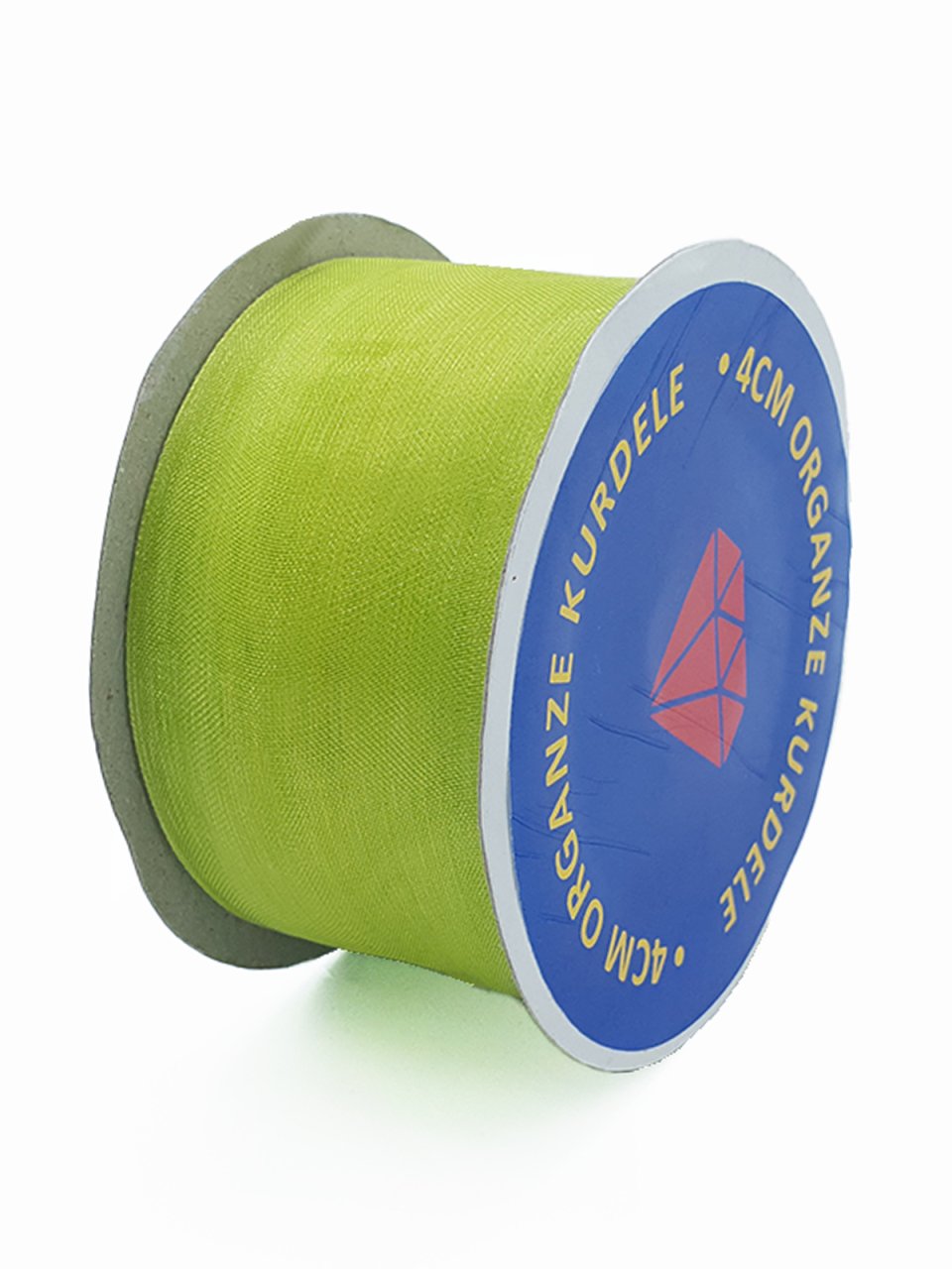 Organze Kurdele 4cm Fıstık Yeşili