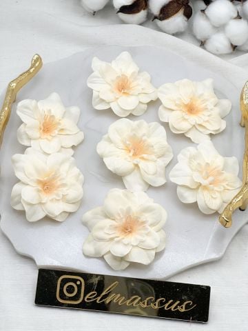 Şebboy 50 adet 7x7 Krem