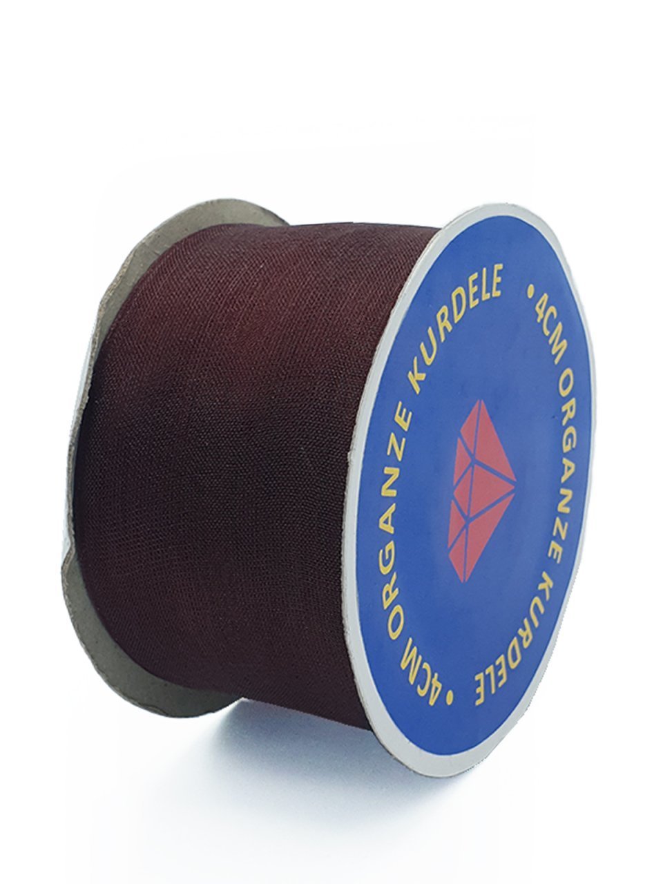 Organze Kurdele 4cm Kahverengi