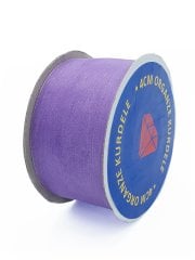 Organze Kurdele 4cm Lila