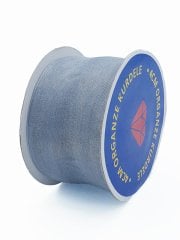 Organze Kurdele 4cm Gümüş