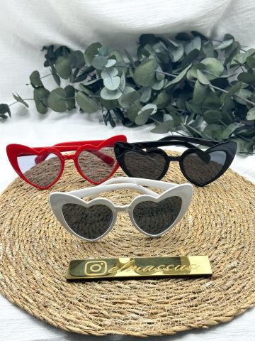 Kalpli Gözlük Kırmızı