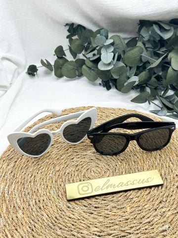 Çift Gözlük(2 adet ) Beyaz