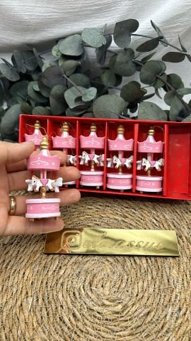 Atlı Karınca (6adet) 8x4 Pembe