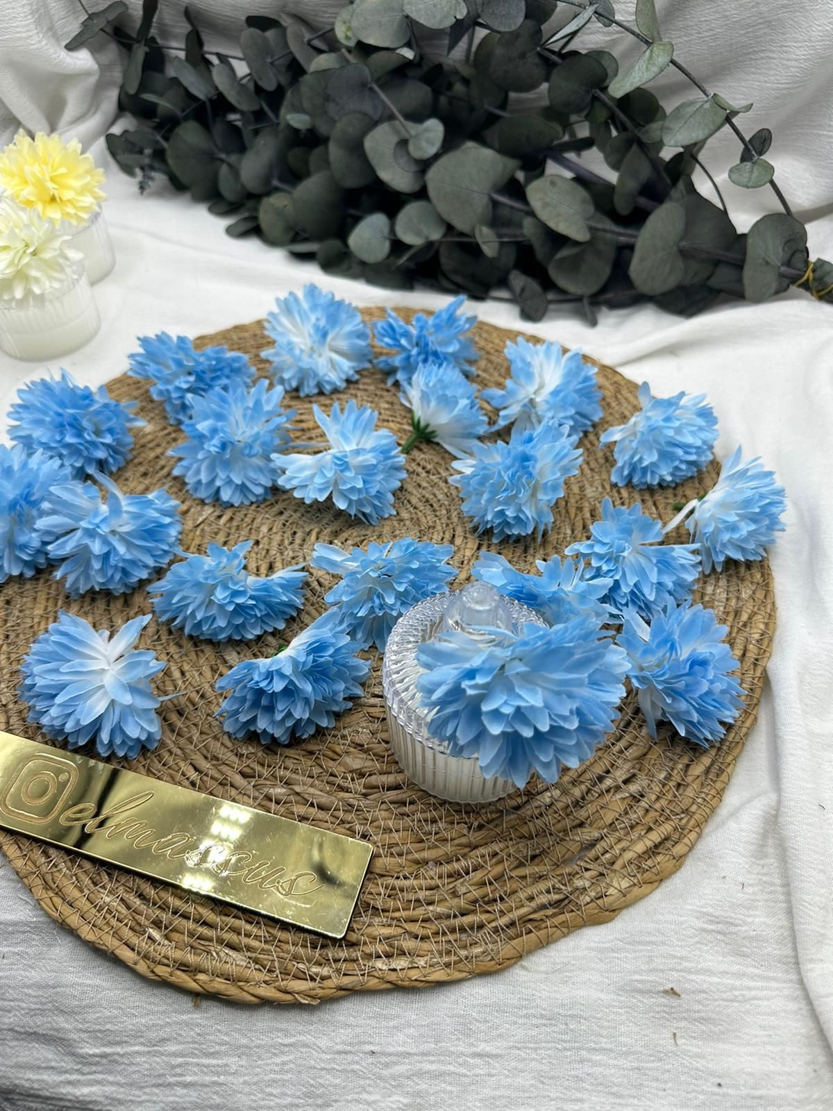 Kasımpatı Kafa 50 adet Mavi