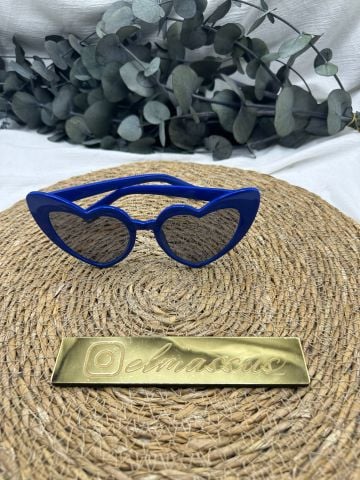 Kalpli Gözlük Saks Mavisi