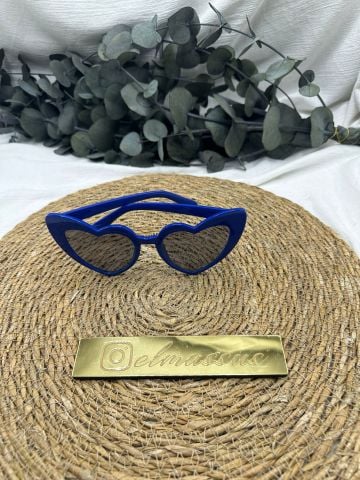 Kalpli Gözlük Saks Mavisi