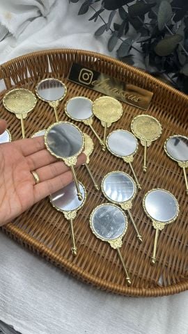 Kelebek Ayna 25 adet Gold