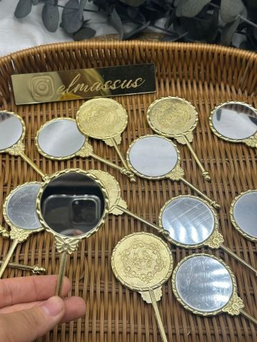 Kelebek Ayna 25 adet Gold