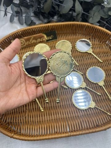 Kelebek Ayna 25 adet Gold