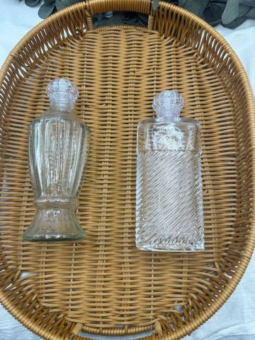 Kristal Kapaklı Kolonya Şişesi 250 ml Kare 1